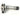 Cessna 152 Axle with Torque Plate Main Gear